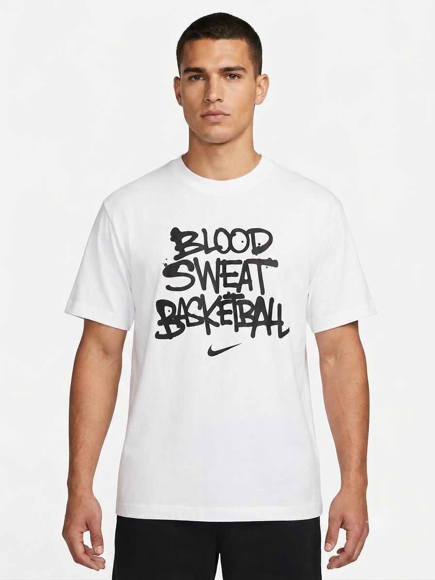 Blood Sweat Basketball Graphic T-Shirt
