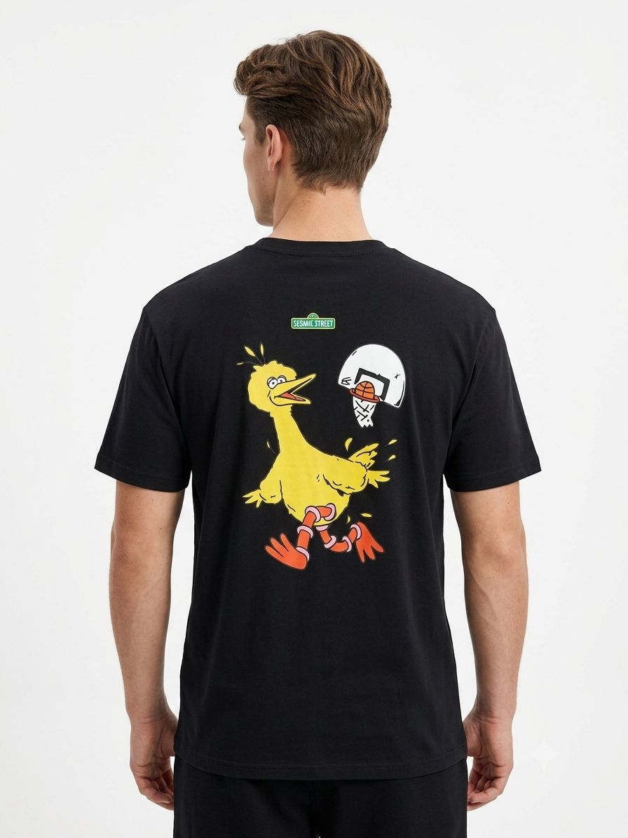 Sesame Street Basketball Graphic T-Shirt