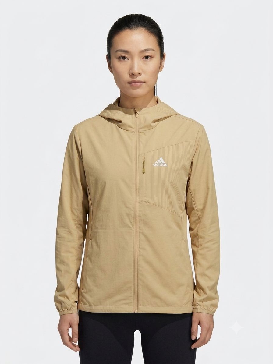 Adidas Women's Lightweight Hooded Training Jacket