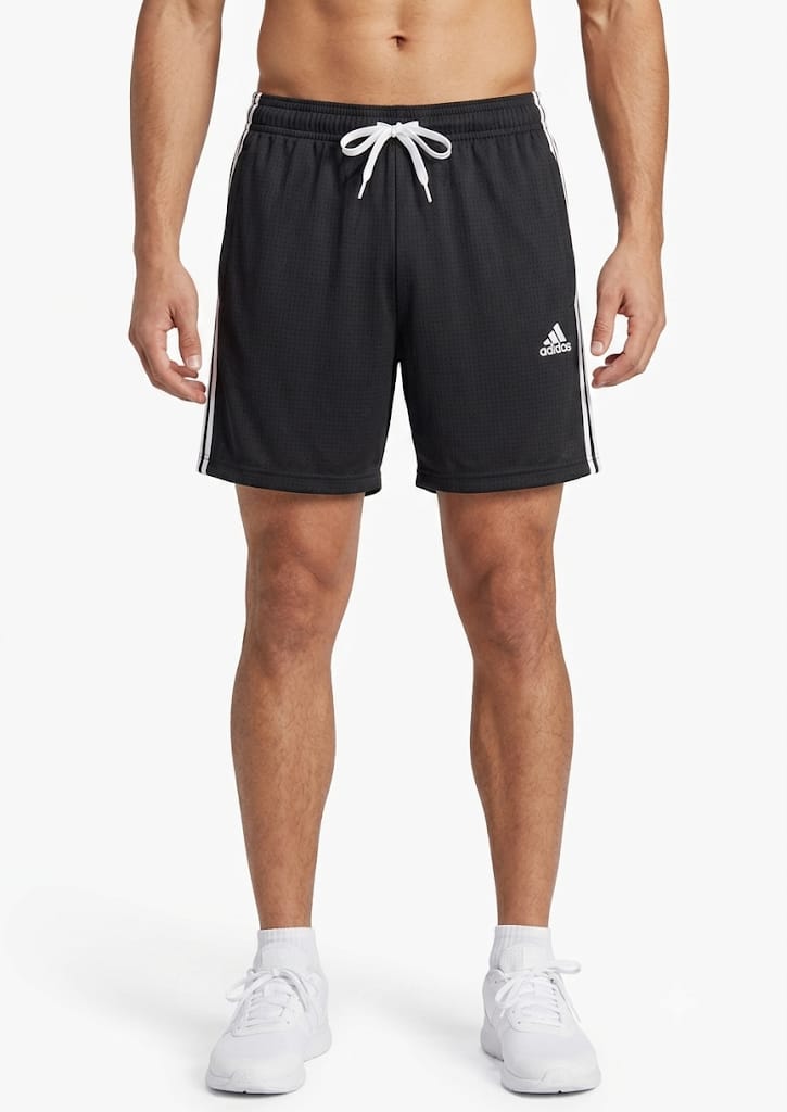 Adidas Drawstring Classic Comfortable Athletic Shorts